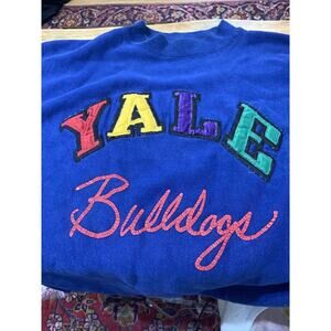 Vintage 80’s Desert Sports Wear Yale University Crew Neck Sweatshirt SZ L